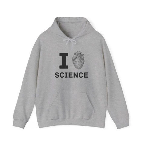 I Heart Science Hoodie