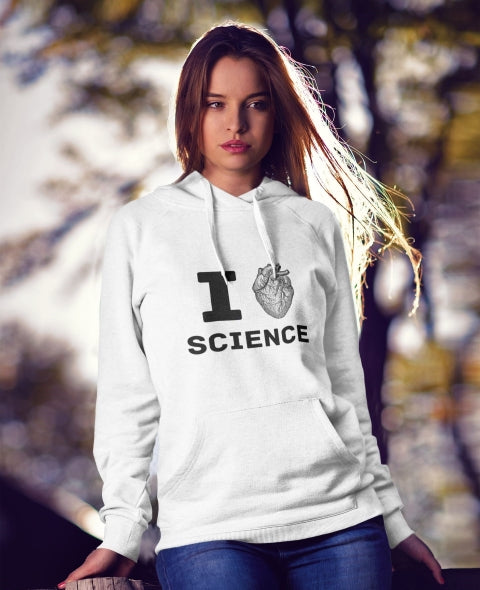 I Heart Science Hoodie