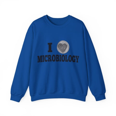 I Love Microbiology Sweatshirt | Free Shipping