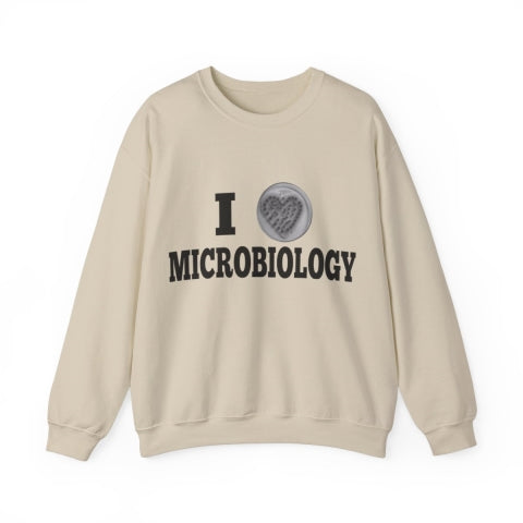 I Love Microbiology Sweatshirt | Free Shipping