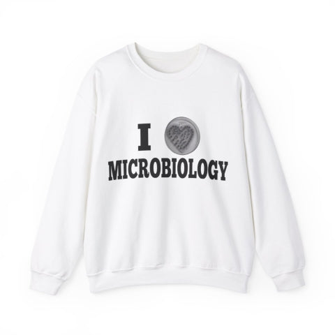 I Love Microbiology Sweatshirt | Free Shipping