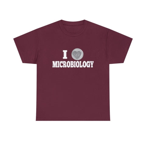 I Love Microbiology T Shirt | Free Shipping