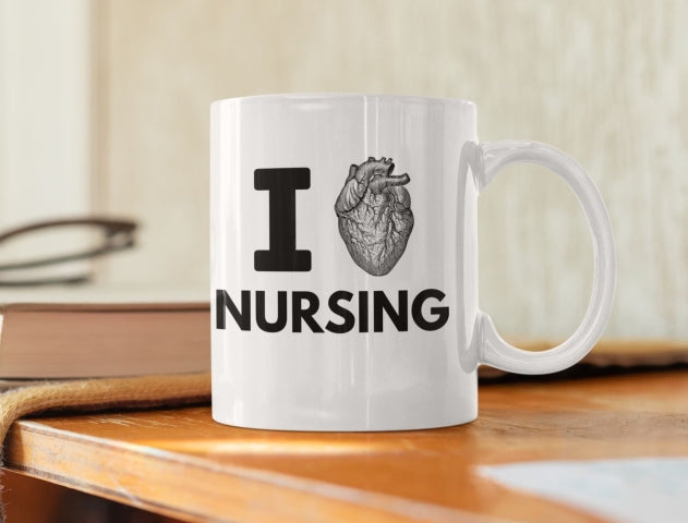 I Love Nursing Mug | Free Shipping