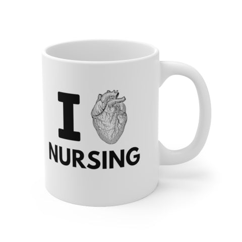 I Love Nursing Mug | Free Shipping