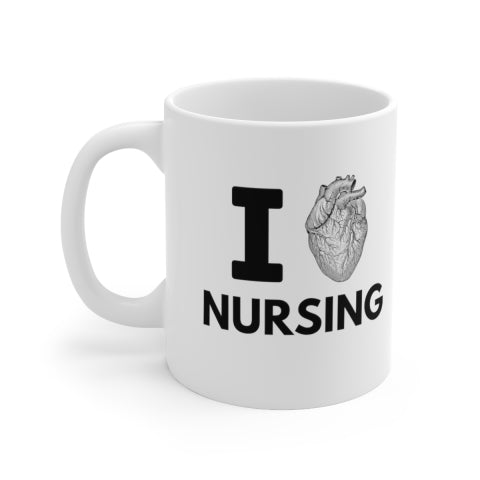 I Love Nursing Mug | Free Shipping