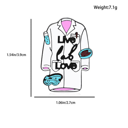 Lab Coat Pin | Free Shipping