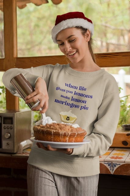 Lemon Meringue Cozy Sweatshirt | Free Shipping