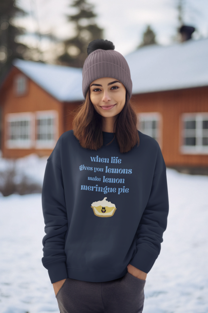 Lemon Meringue Warmth Sweatshirt | Free Shipping