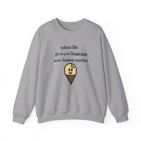 Lemon Sorbet Sweatshirt | Free Shipping