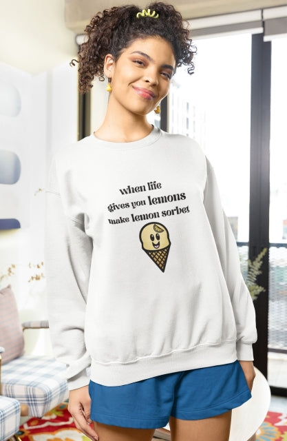 Lemon Sorbet Sweatshirt | Free Shipping