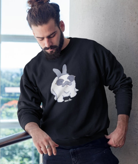 "Meh" Bunny Sweatshirt | Free Shipping