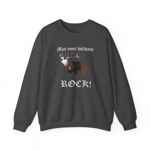 Metal Holiday Sweatshirt | Free Shipping