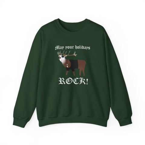 Metal Holiday Sweatshirt | Free Shipping