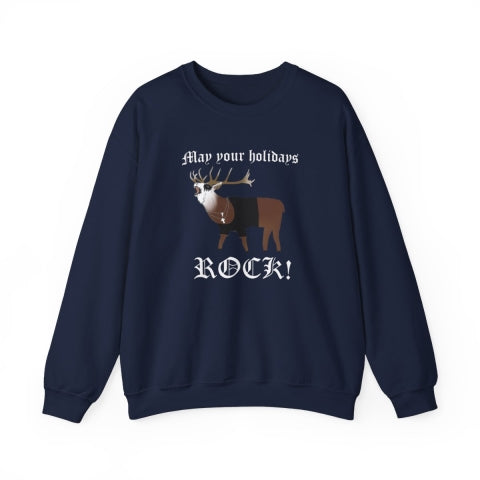 Metal Holiday Sweatshirt | Free Shipping