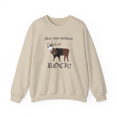 Metal Holiday Sweatshirt | Free Shipping