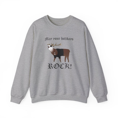 Metal Holiday Sweatshirt | Free Shipping