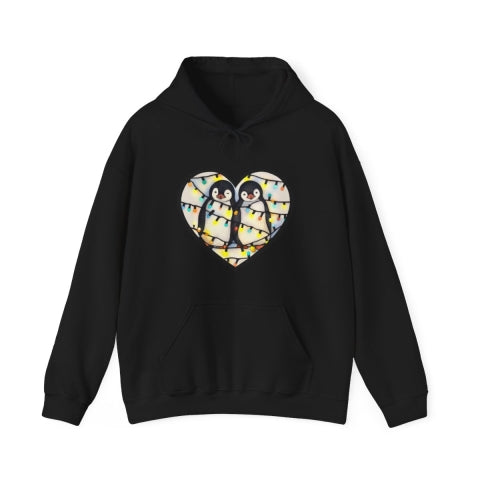 Penguin Love Glow Hoodie | Free Shipping