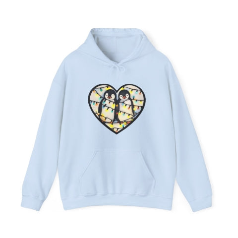 Penguin Love Glow Hoodie | Free Shipping