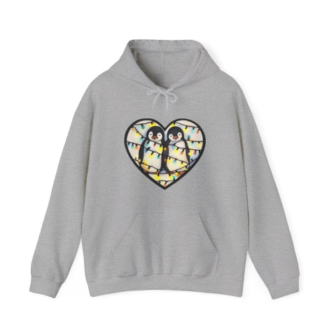 Penguin Love Glow Hoodie | Free Shipping