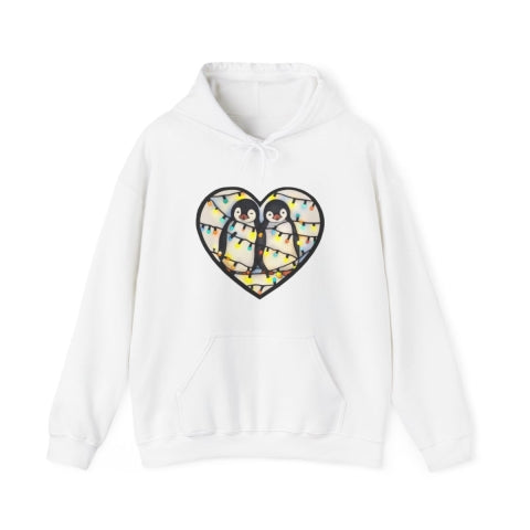 Penguin Love Glow Hoodie | Free Shipping