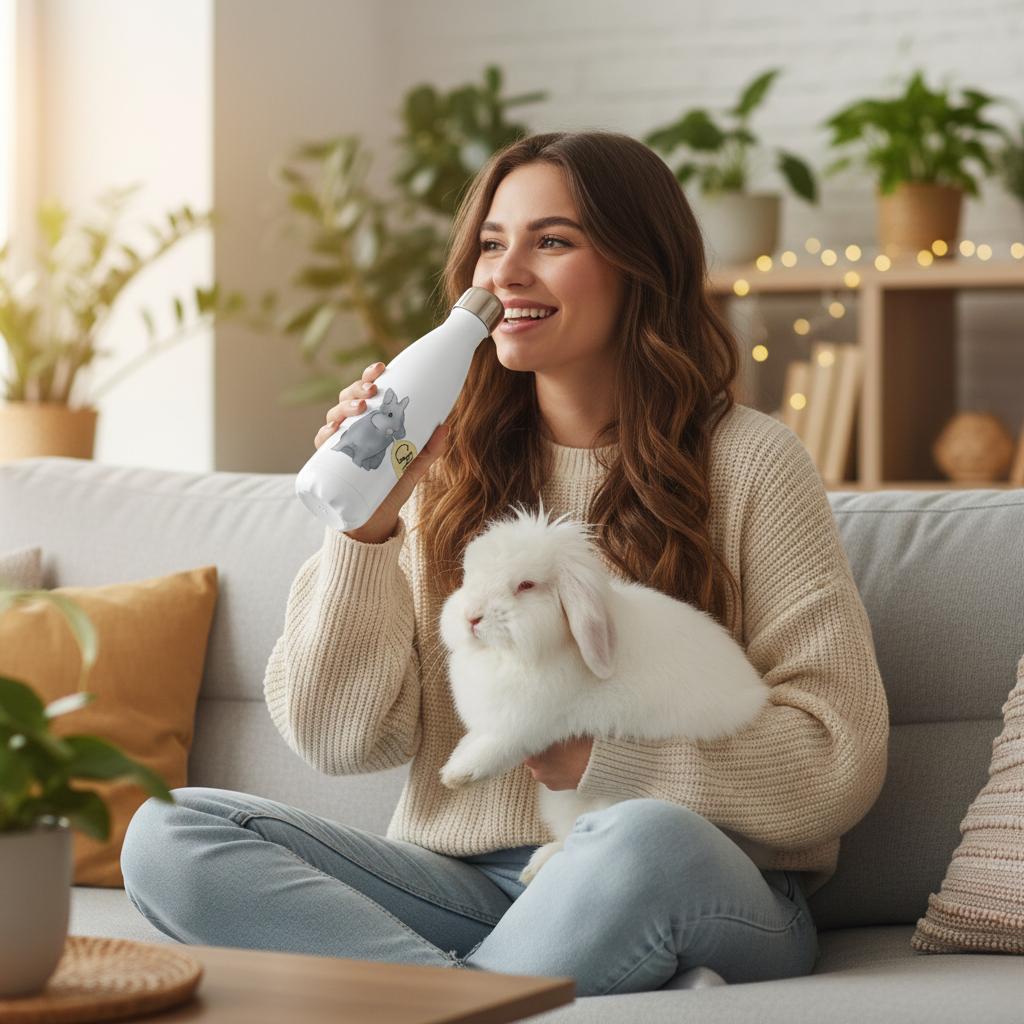 Gah Rabbit Water Bottle