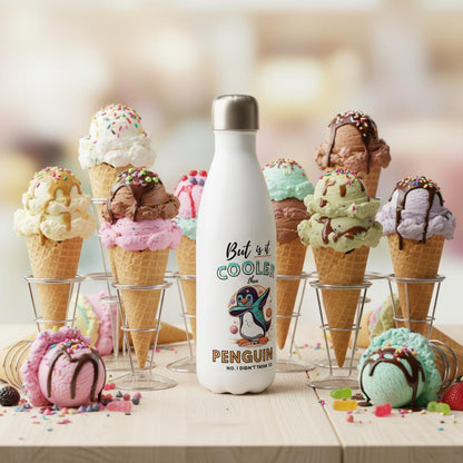 Cooler Than Penguins Water Bottle