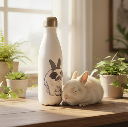 Meh Rabbit Insulated Water Bottle