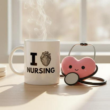 I Love Nursing Mug