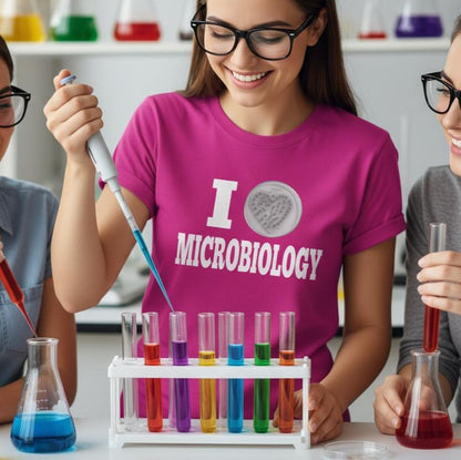 I Love Microbiology Tshirt