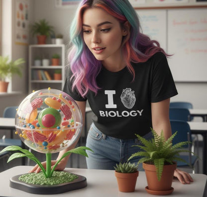 I Love Biology T Shirt