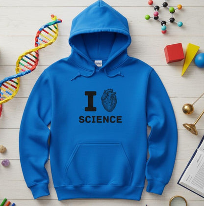 I Heart Science Hoodie