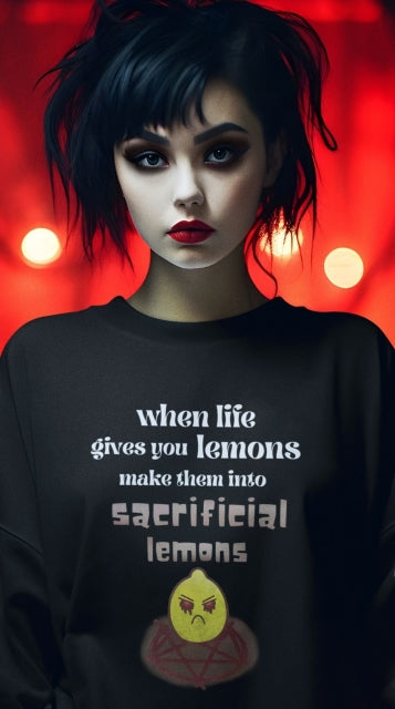 Sacrificial Lemons Dark Sweatshirt | Free Shipping