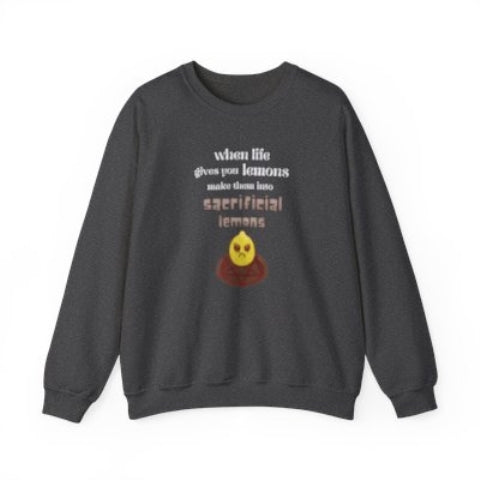 Sacrificial Lemons Dark Sweatshirt | Free Shipping