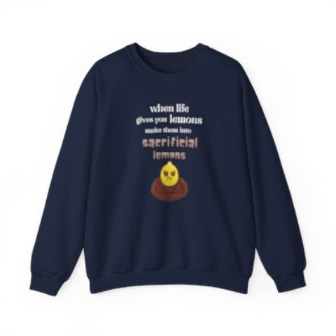 Sacrificial Lemons Dark Sweatshirt | Free Shipping