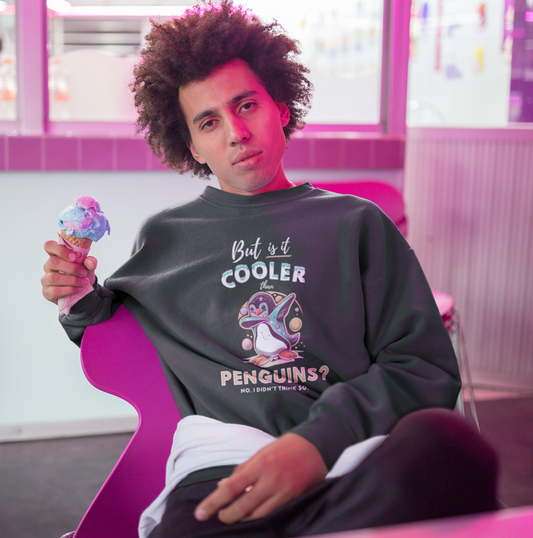 Cooler Than Penguins Sweater