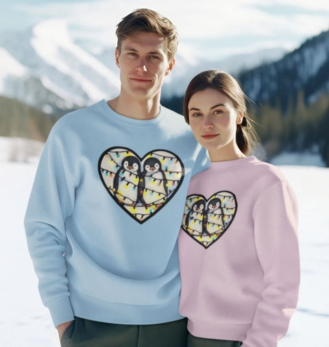 Penguin Love Glow Sweatshirt | Free Shipping