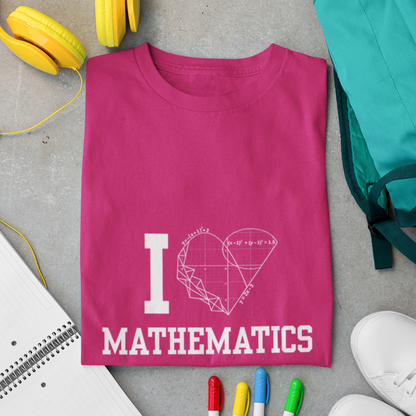 I Love Maths Tshirt